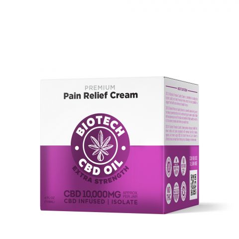 10,000mg CBD Pain Relief Cream - 4oz - Biotech CBD - 2