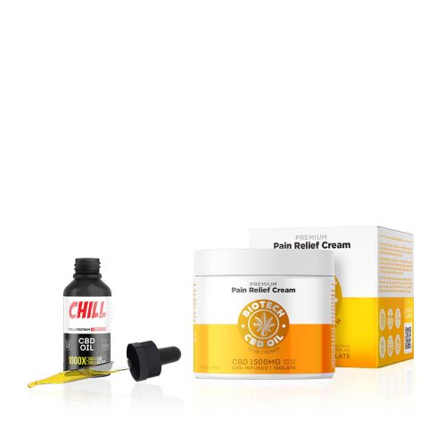 CBD Oil & Cream Variety - 2 Pack Bundle