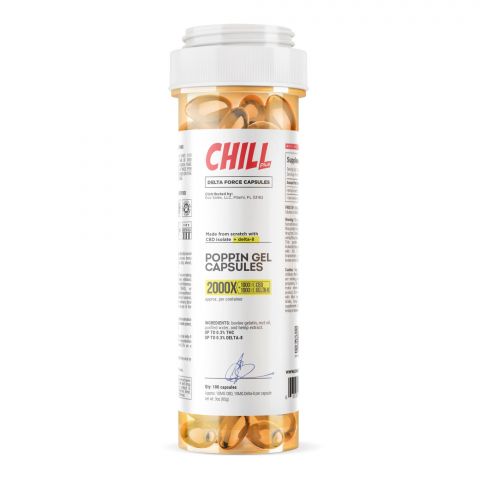 Chill Plus CBD Delta-8 THC Poppin Gel Capsules - 2000X - Thumbnail 2