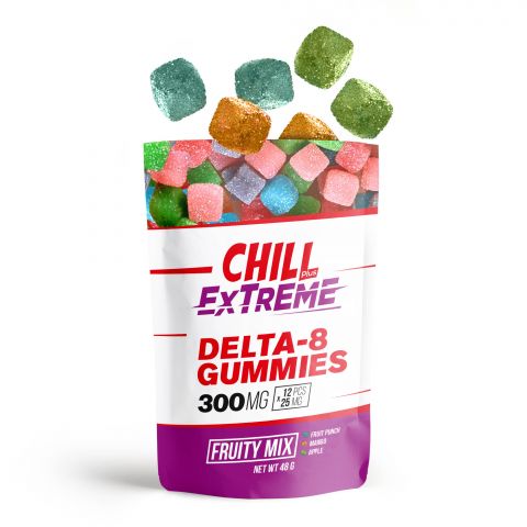 Chill Plus Delta-8 Extreme Gummies - Fruity Mix - 300mg - Thumbnail 3