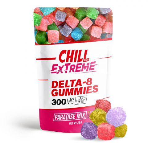 Chill Plus Delta-8 Extreme Gummies - Paradise Mix - 300mg - Thumbnail 1