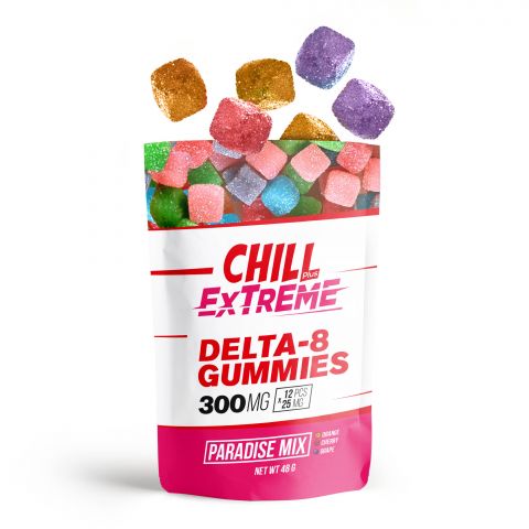Chill Plus Delta-8 Extreme Gummies - Paradise Mix - 300mg - 3