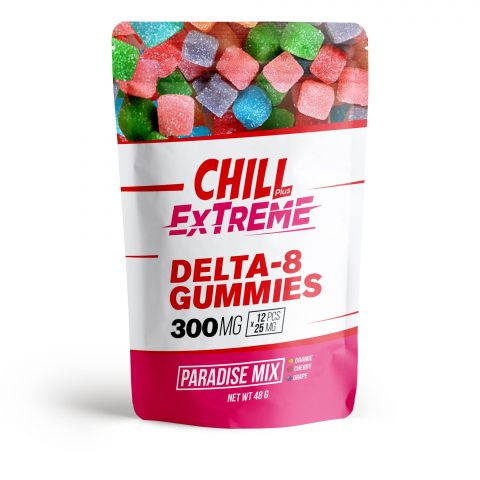 Chill Plus Delta-8 Extreme Gummies - Paradise Mix - 300mg - Thumbnail 2