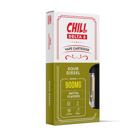 Chill Plus Delta-8 THC Cartridges 3 Pack Bundle - Thumbnail 2