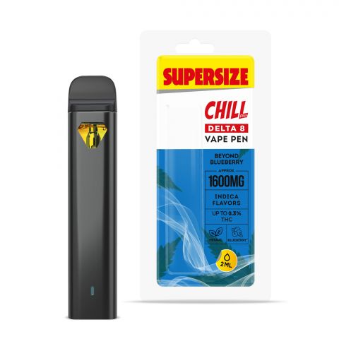 Chill Plus Delta-8 THC Disposable Vape Pen - Beyond Blueberry - 1600MG - 1