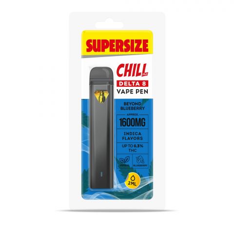 Chill Plus Delta-8 THC Disposable Vape Pen - Beyond Blueberry - 1600MG - Thumbnail 2