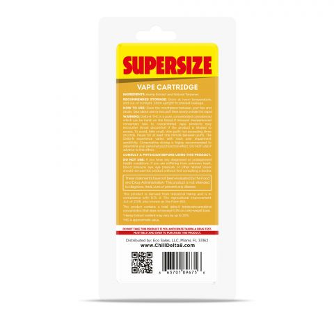Chill Plus Delta-8 THC Disposable Vape Pen - Sour Mango - 1600MG - Thumbnail 3