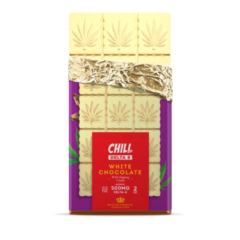 Chill Plus Delta-8 THC Premium Belgium White Chocolate With Popping Candy - 500MG - Thumbnail 3