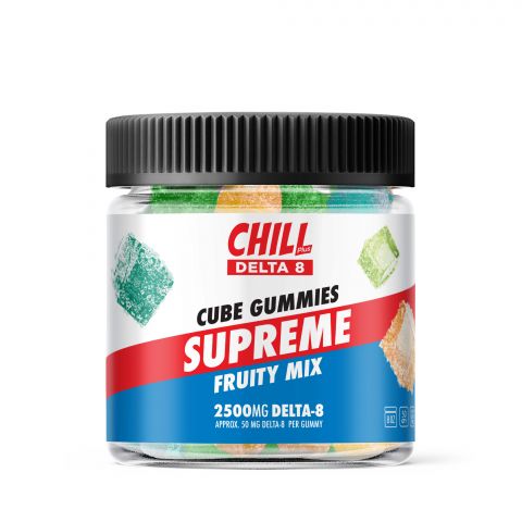 Chill Plus Delta-8 THC Supreme Gummies - Fruity Mix - 2500MG - 2