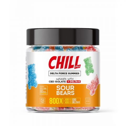 Chill Plus Delta Force Sour Bears - 800X - Thumbnail 2