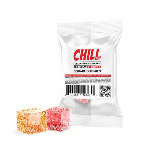 Chill Plus Delta Force Squares Gummy - Sample Pack - 1