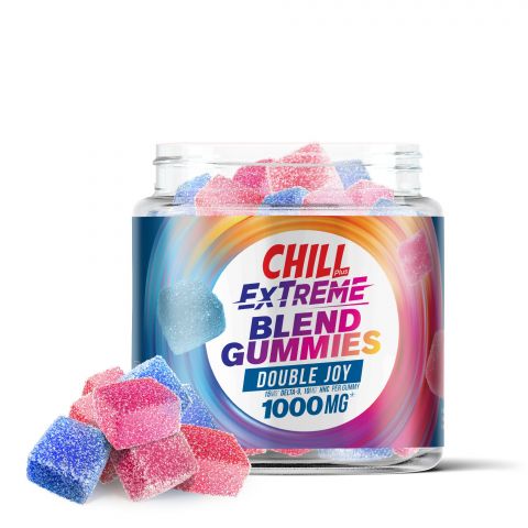 Chill Plus Extreme Blended Gummies - Double Joy - 1000MG - 1