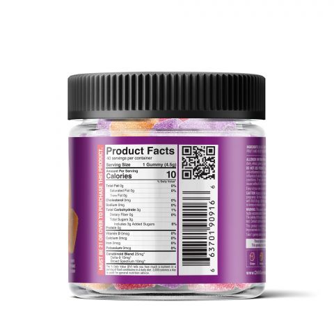 Chill Plus Extreme Blended Gummies - Double Pleasure - 1000MG - Thumbnail 3