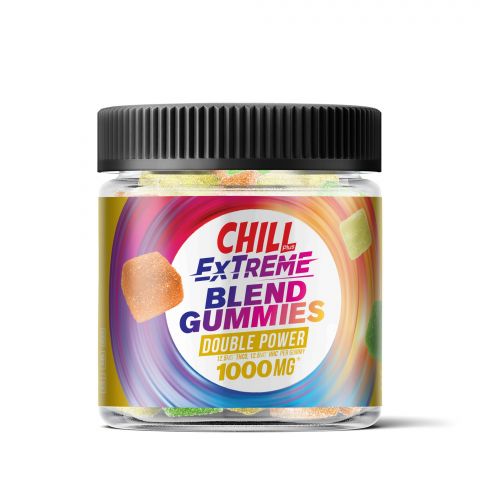 Chill Plus Extreme Blended Gummies - Double Power - 1000MG - 2