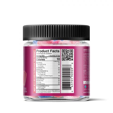 Chill Plus Extreme Blended Gummies - Double Trouble - 1000MG - Thumbnail 3