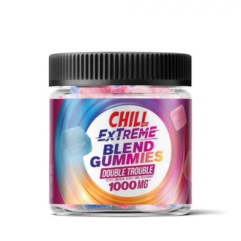 Chill Plus Extreme Blended Gummies - Double Trouble - 1000MG - Thumbnail 2