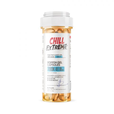 35mg D8, CBD Capsules - 20ct - Chill Extreme - Thumbnail 2