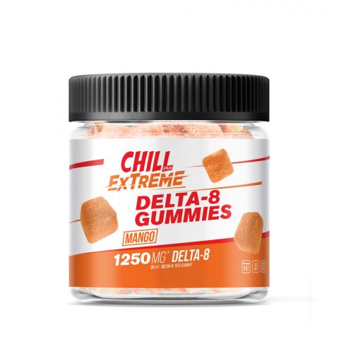 Chill Plus Extreme Delta-8 THC Gummies - Mango - 1250MG - Thumbnail 2