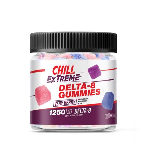 Very Berry Gummies - Delta-8 THC  - Chill Extreme - 1250MG - Thumbnail 2