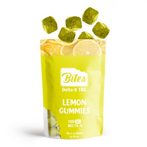 Delta-8 Bites - Lemon Gummies - 150mg - Thumbnail 3