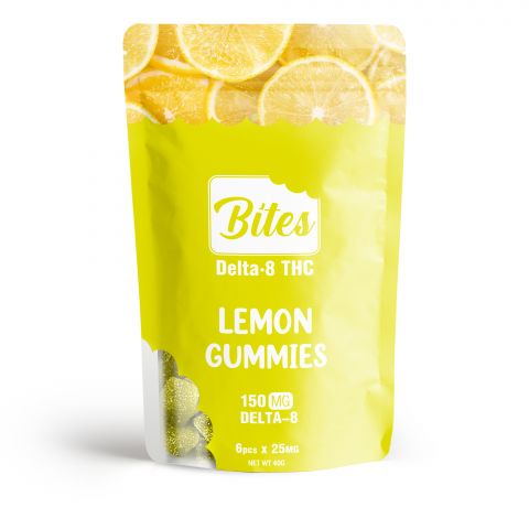 Delta-8 Bites - Lemon Gummies - 150mg - Thumbnail 2