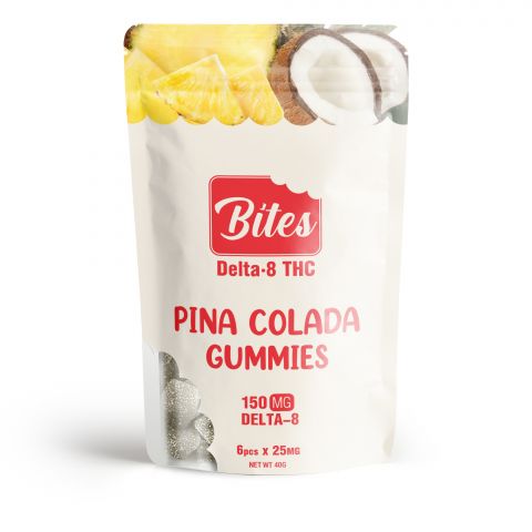 Delta-8 Bites - Pina Colada Gummies - 150mg - 2