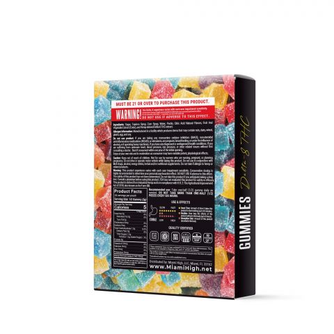 Delta-8 Gummies - Poolside Fun - Miami High - 600MG - Thumbnail 3