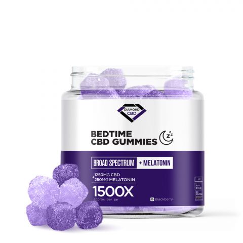 30mg Bedtime CBD Gummies - CBD, Melatonin - Diamond CBD - 1