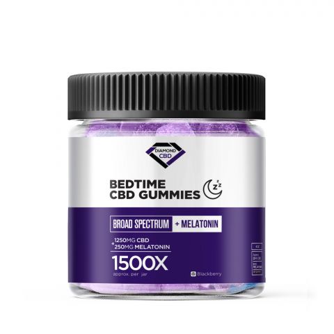 Diamond CBD - Broad Spectrum + Melatonin - Bedtime CBD Gummies - 1500X - Thumbnail 2