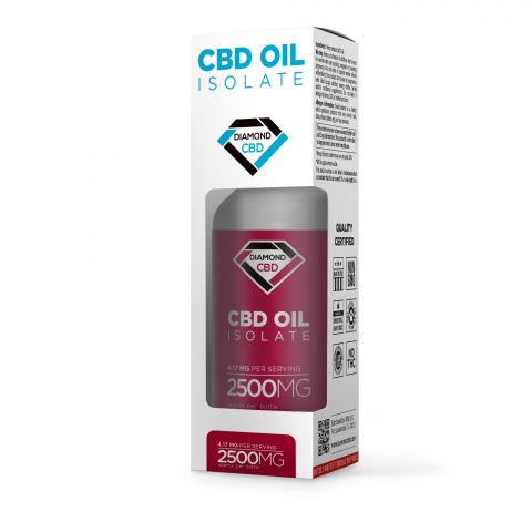 Diamond CBD - CBD Isolate Oil - 2500mg - 4