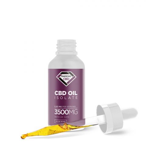 Diamond CBD - CBD Isolate Oil - 3500mg - 1