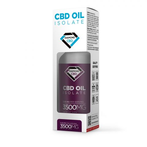 Diamond CBD - CBD Isolate Oil - 3500mg - Thumbnail 4