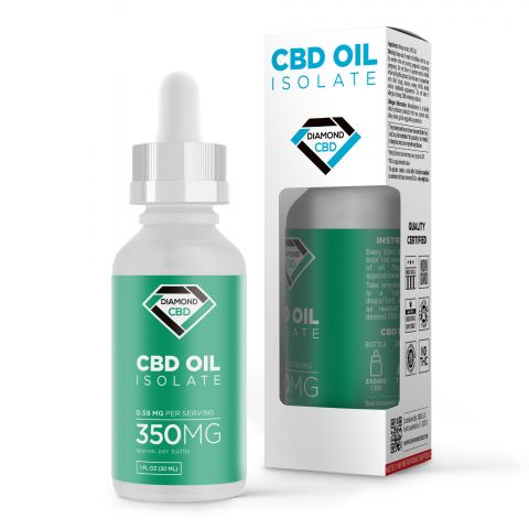 Diamond CBD - CBD Isolate Oil - 350mg - Thumbnail 2