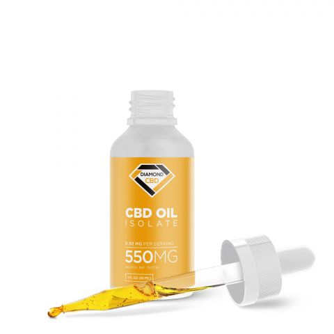 Diamond CBD - CBD Isolate Oil - 550mg - 1