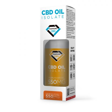 Diamond CBD - CBD Isolate Oil - 550mg - 4