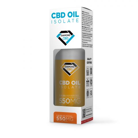 Diamond CBD - CBD Isolate Oil - 550mg - Thumbnail 4