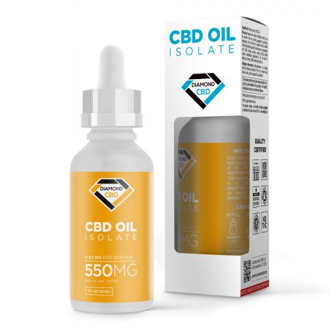 Diamond CBD - CBD Isolate Oil - 550mg - Thumbnail 2