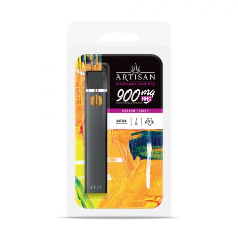 Durban Poison Vape - HHC THC - Disposable - Artisan - 900mg - Thumbnail 2