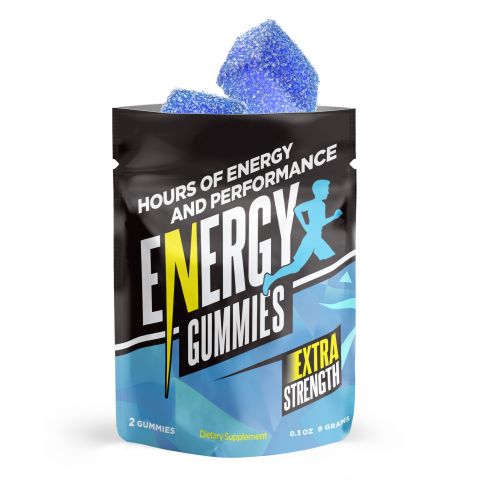 Energy Gummies - Energy Boost Supplement - 2 Pack - Thumbnail 2