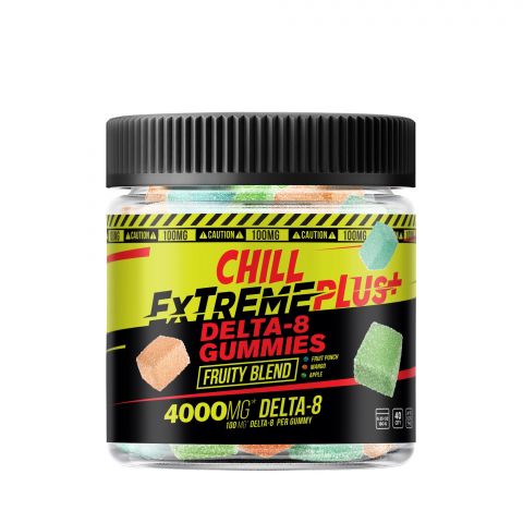 100mg Delta 8 THC Gummies - Fruity Blend - Chill Extreme - 2