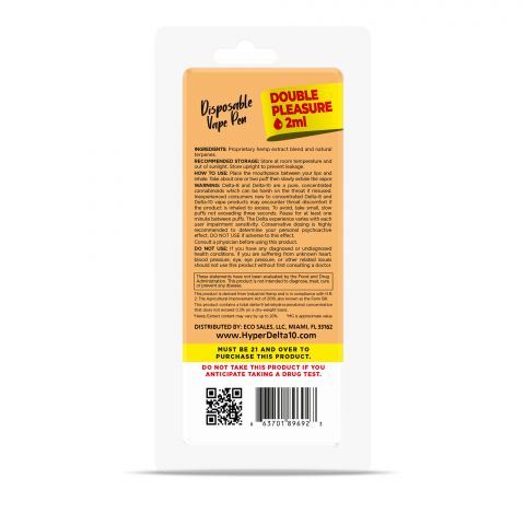 Gelato Vape Pen Delta 10 - Disposable - Hyper - 1600mg - Thumbnail 3