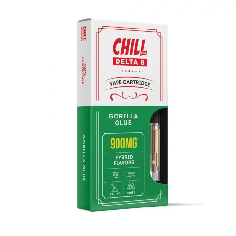 Gorilla Glue Cartridge - Delta 8 THC - Chill - 900mg (1ml) - Thumbnail 2