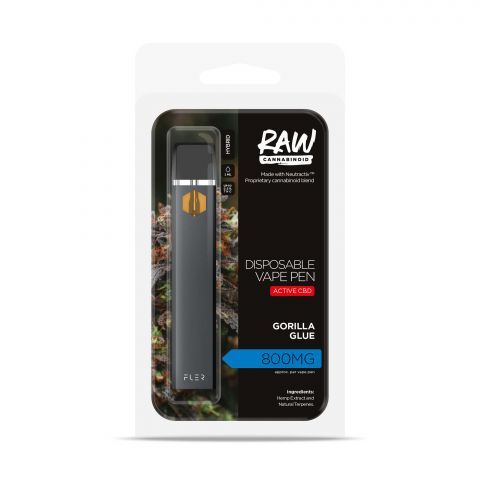 Gorilla Glue Vape Pen - CBD - Disposable - Raw - 800mg - Thumbnail 2