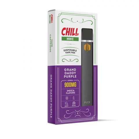 Grand Daddy Purple HHC Vape Pen - Disposable - Chill Plus - 900MG - Thumbnail 2