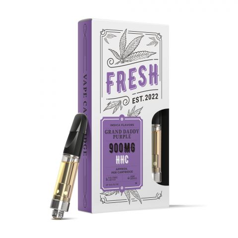 Grand Daddy Purple Vape Cart - HHC - Fresh - 900MG - 1