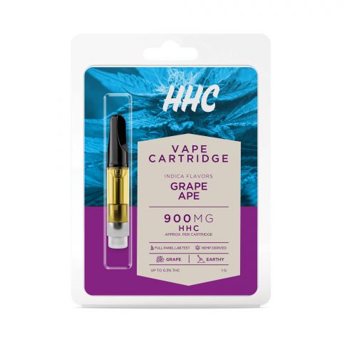 Grape Ape Cartridge - HHC - Buzz - 900mg