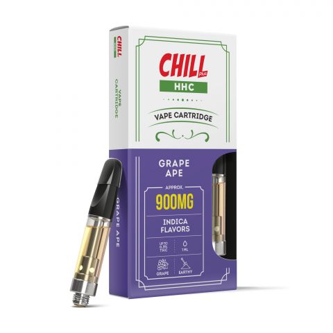 Grape Ape Cartridge - HHC - Chill Plus - 900MG - Thumbnail 1