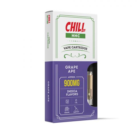 Grape Ape Cartridge - HHC - Chill Plus - 900MG - Thumbnail 2