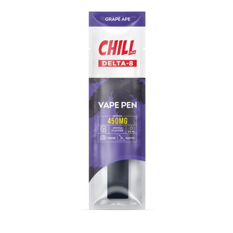 Grape Ape Vape - Delta 8- Mini Disposable - Chill - 450mg - Thumbnail 1