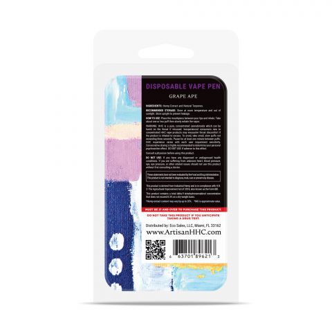 Grape Ape Vape - HHC THC - Disposable - Artisan - 900mg - Thumbnail 3